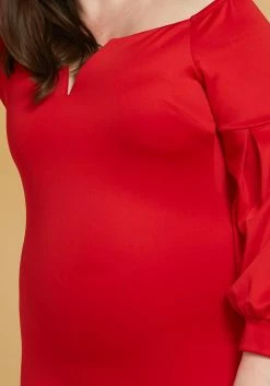 Plus Size Split Off Shoulder Party Dress -Asoph Sales Shop 2005441 110 1