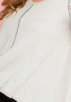 Asoph Plus Size Soft Stripe Top 7 Asoph Plus Size Soft Stripe Top -Asoph Sales Shop 2005557 001 3