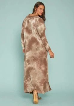 Asoph Plus Size Long Coat Tie Dye Cardigan -Asoph Sales Shop 2007449 106 3