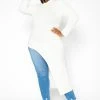 Asoph Plus Size Asymmetric High Low Fashion Top