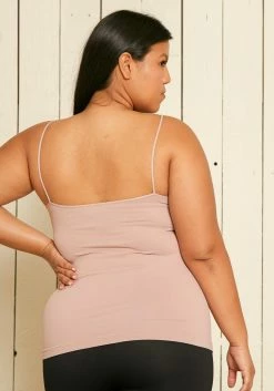 Nikibiki Seamless X Asoph Plus Size Triple Cross Strap Camisole -Asoph Sales Shop 2008129 126 3