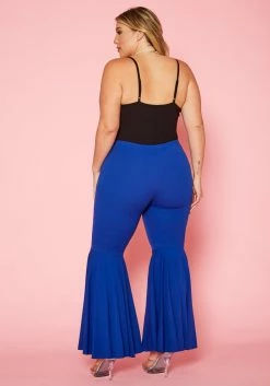 Plus Size Bell Bottom Flared Pants -Asoph Sales Shop 2010101 003 3