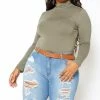 Vibrant Light Wash Distressed Bermuda Plus Size Shorts
