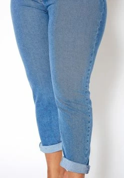 Vibrant Plus Size Womens Vintage Blue Wash Mom Jean -Asoph Sales Shop 2013655 938 4