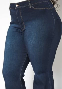 Vibrant Plus Size Bum Loving Bell Bottom Denim Jean -Asoph Sales Shop 2016800 939 4