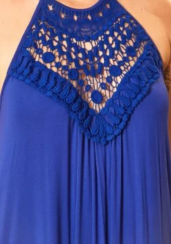 Asoph Plus Size Boho Crochet Design Maxi Flare Dress -Asoph Sales Shop 2016940 188 3