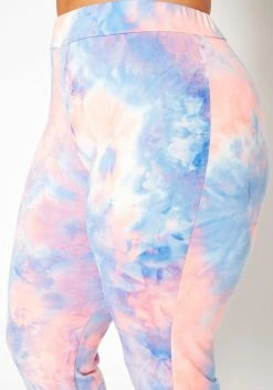 Asoph Plus Size Sweet Tie Dye Lounge Pants -Asoph Sales Shop 2017068 003 4
