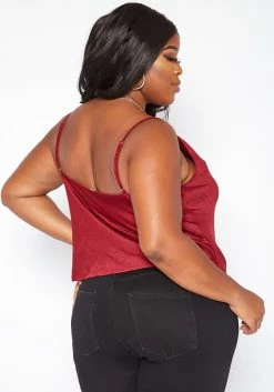 Asoph Plus Size Cowl Neck Cami Top -Asoph Sales Shop 2017178 110 3