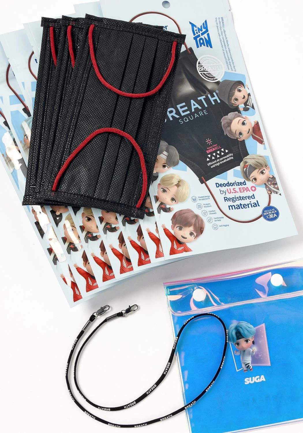 Tiny Tan BTS Breath Square Mask Regular Kit 2 Tiny Tan BTS Breath Square Mask Regular Kit - Image 2