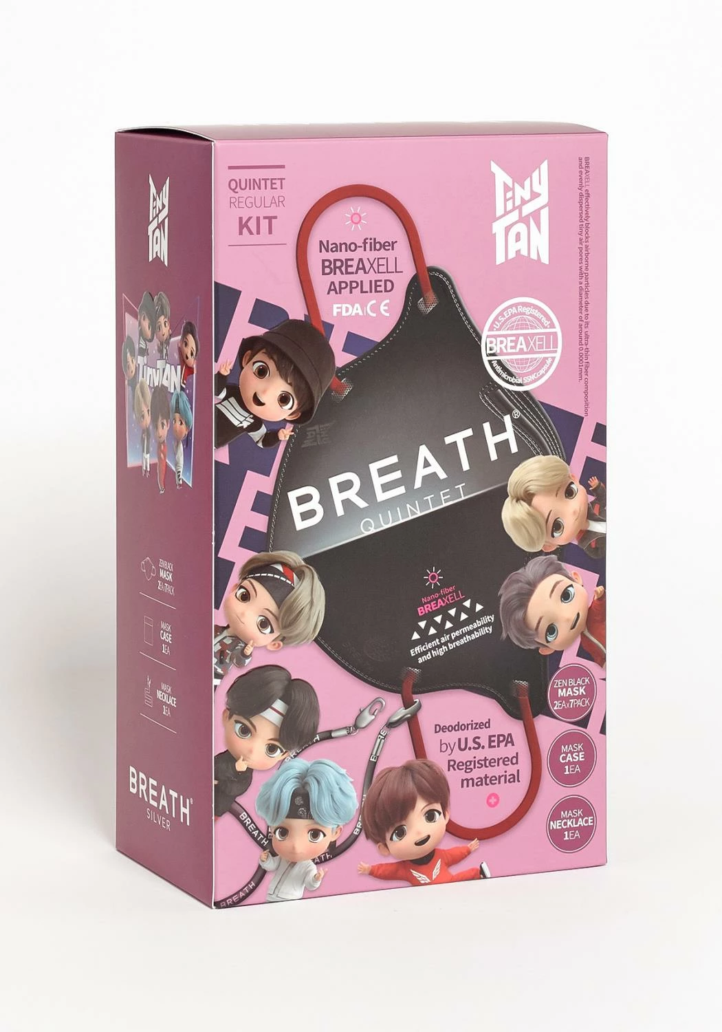 Tiny Tan BTS Breath Quintet Regular Kit - Black 4 Tiny Tan BTS Breath Quintet Regular Kit - Black - Image 4