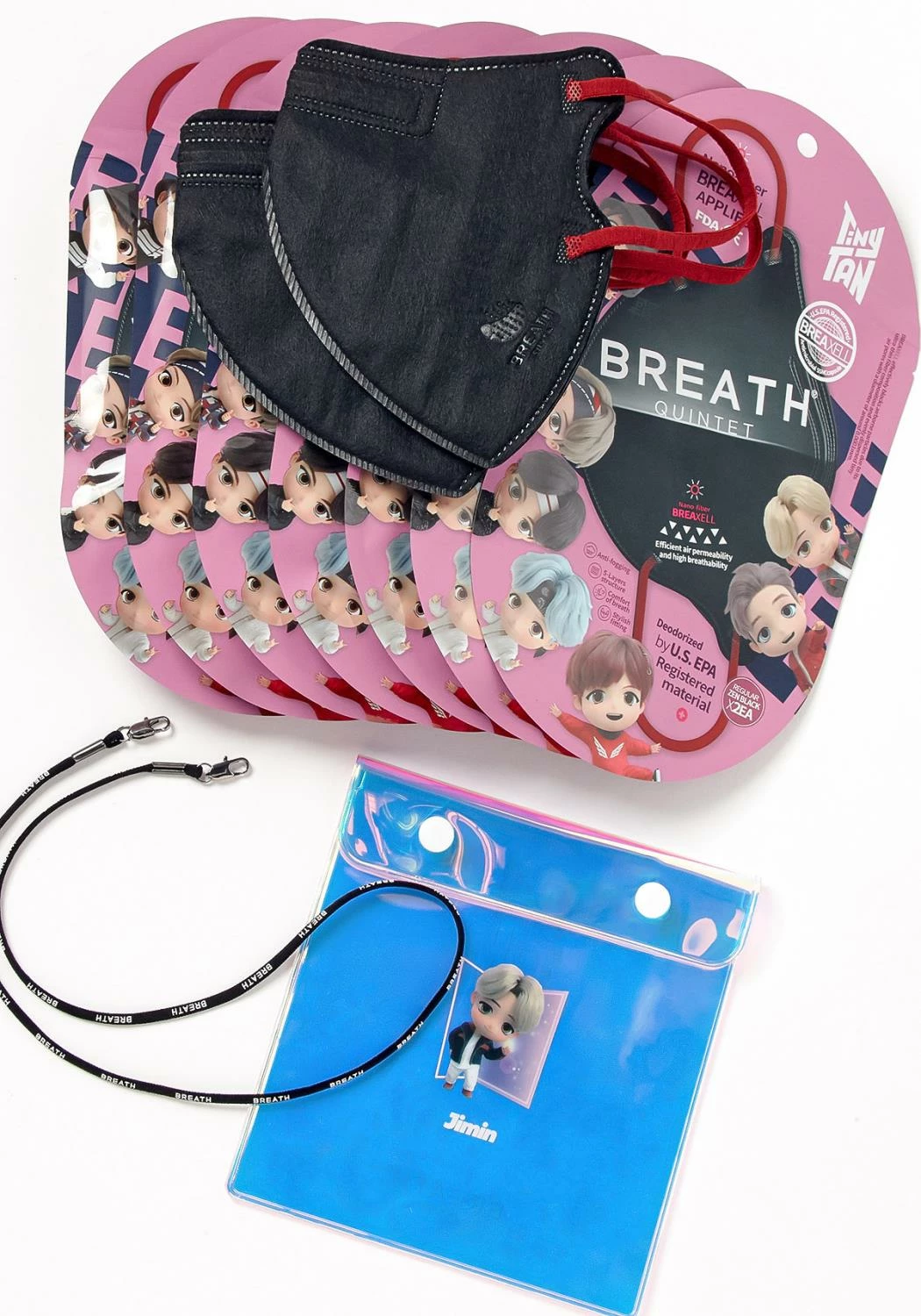 Tiny Tan BTS Breath Quintet Regular Kit - Black 2 Tiny Tan BTS Breath Quintet Regular Kit - Black - Image 2