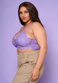 Asoph Plus Size Crochet Cami Crop Top 9 Asoph Plus Size Crochet Cami Crop Top -Asoph Sales Shop 2017515 002 3