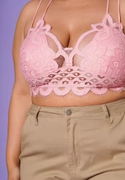 Asoph Plus Size Crochet Cami Crop Top -Asoph Sales Shop 2017515 003 0