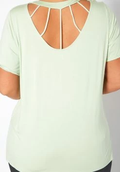 Asoph Plus Size Windowpane Cut Out Design Shirt -Asoph Sales Shop 2017525 151 4