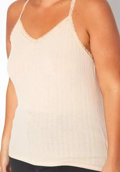 Asoph Plus Size Lace Trim Cami Top -Asoph Sales Shop 2017586 141 4