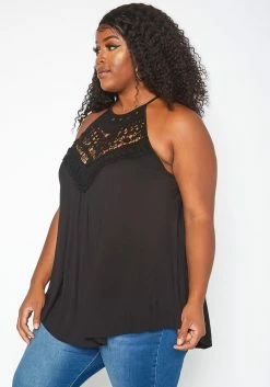 Asoph Plus Size Crochet Hem Cami Top 7 Asoph Plus Size Crochet Hem Cami Top -Asoph Sales Shop 2017631 001 2