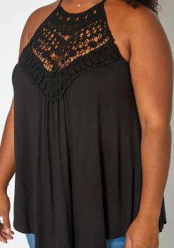 Asoph Plus Size Crochet Hem Cami Top 9 Asoph Plus Size Crochet Hem Cami Top -Asoph Sales Shop 2017631 001 4