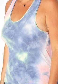 Asoph Plus Size Tie Dye Racerback Tank Top -Asoph Sales Shop 2017662 128 4