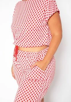 Asoph Plus Size Polka Dot Two Piece Set -Asoph Sales Shop 2017767 110 4