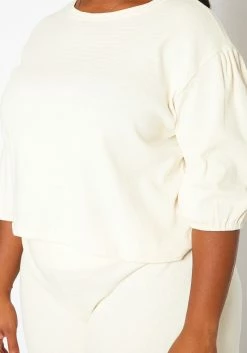 Asoph Plus Size Relaxed Fit Crew Neck Top 9 Asoph Plus Size Relaxed Fit Crew Neck Top -Asoph Sales Shop 2017990 135 4