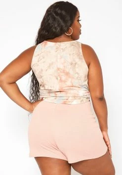 Asoph Plus Size Lounge Knit Shorts 8 Asoph Plus Size Lounge Knit Shorts -Asoph Sales Shop 2018050 102 3