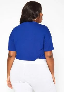 Asoph Plus Size Take It Easy Statement Crop Top -Asoph Sales Shop 2018104 218 3