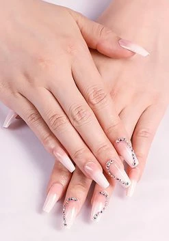 Lux Perfect False Nail Set - Wave Stone
