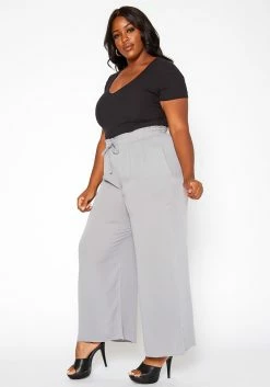 Asoph Plus Size High Waist Palazzo Pants -Asoph Sales Shop 2018352 400 2
