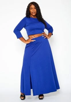 Asoph Plus Size Effortless Two Piece Set -Asoph Sales Shop 2018396 004 2