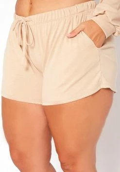 Asoph Plus Size Basic Lounge Two Piece Set -Asoph Sales Shop 2018490 118 6