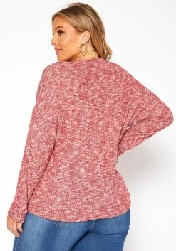 Asoph Plus Size Waffle Knit Sweater -Asoph Sales Shop 2018505 283 3