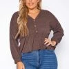Plus Size Long Sleeve Peplum Top