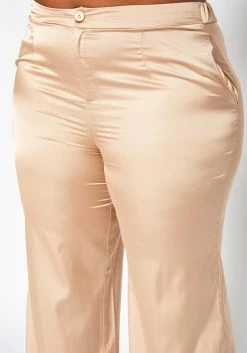 Plus Size Satin Two Piece Set -Asoph Sales Shop 2019050 118 1