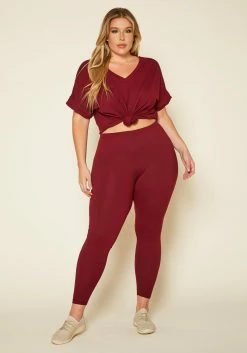 Plus Size Casual Lounge Two Piece Set -Asoph Sales Shop 2019907 004 2