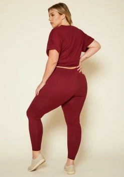 Plus Size Casual Lounge Two Piece Set -Asoph Sales Shop 2019907 004 5