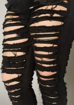 Plus Size Distressed Denim Jeans -Asoph Sales Shop 2019955 001 0