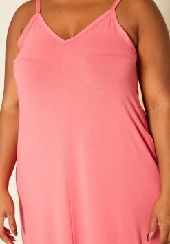 Asoph Plus Size Everyday Basic Cami Maxi Dress -Asoph Sales Shop 2020227 105 5