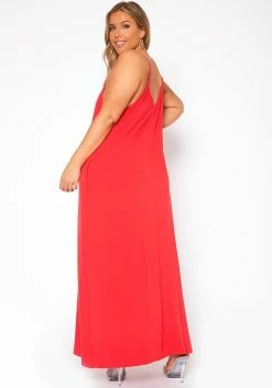 Asoph Plus Size Everyday Basic Cami Maxi Dress 7 Asoph Plus Size Everyday Basic Cami Maxi Dress -Asoph Sales Shop 2020227 106 5