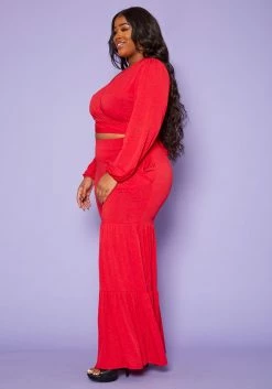 Plus Size Midnight Shimmer Two Piece Set -Asoph Sales Shop 2020229 002 3