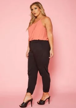 Plus Size Elastic Waist Pants 9 Plus Size Elastic Waist Pants -Asoph Sales Shop 2020334 001 4