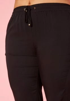 Plus Size Elastic Waist Pants 11 Plus Size Elastic Waist Pants -Asoph Sales Shop 2020334 001 6