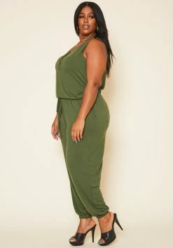 Plus Size Lounge Sleeveless Jumpsuit -Asoph Sales Shop 2020363 008 2