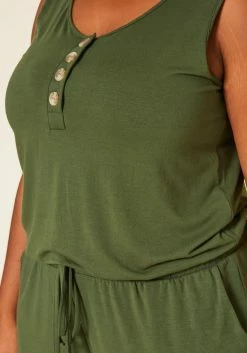 Plus Size Lounge Sleeveless Jumpsuit -Asoph Sales Shop 2020363 008 4