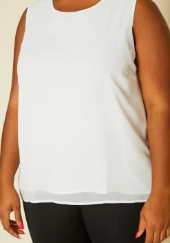 Pleione Plus Size Mesh Tank Top -Asoph Sales Shop 2020441 003 5