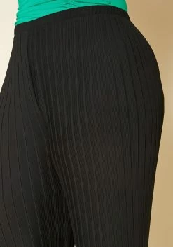 Pleione Plus Size High Waist Pleated Wide Pants -Asoph Sales Shop 2020449 001 5