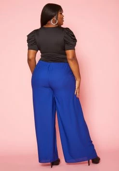 Plus Size Wide Leg Pants -Asoph Sales Shop 2020557 001 4