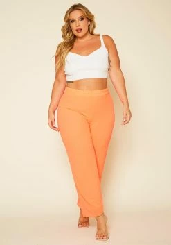 Plus Size High Waist Palazzo Pants -Asoph Sales Shop 2020610 002 1