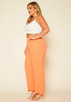 Plus Size High Waist Palazzo Pants -Asoph Sales Shop 2020610 002 3