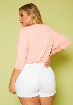 Plus Size Boat Neck Bodysuit -Asoph Sales Shop 2020622 001 4