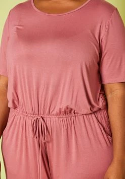 Plus Size Lounge Wide Leg Jumpsuit -Asoph Sales Shop 2020711 002 5